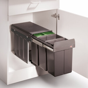WESCO Profiline Trio-Boy 345 S/300-3 mit Biodeckel anthrazit