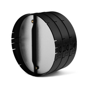 Naber THERMOBOX 125 schwarz/silber für Mauerkästen