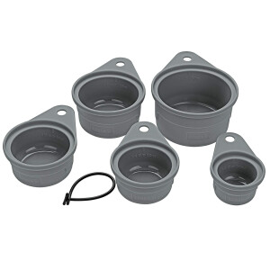 LURCH flexible Messbecher aus Silikon 5-teilig