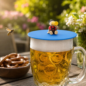 Glasdeckel aus Silikon perfekt zum Schutz der...