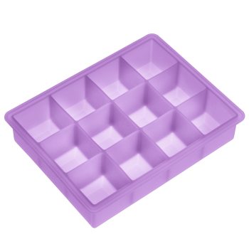 Eiswürfelform 4 x 4 cm Violett