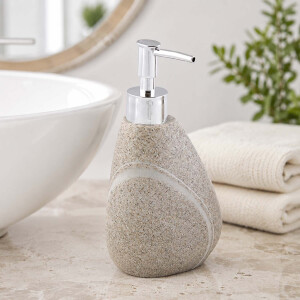 AWD Interior Seifenspender ROCK beige Steinoptik 280 ml