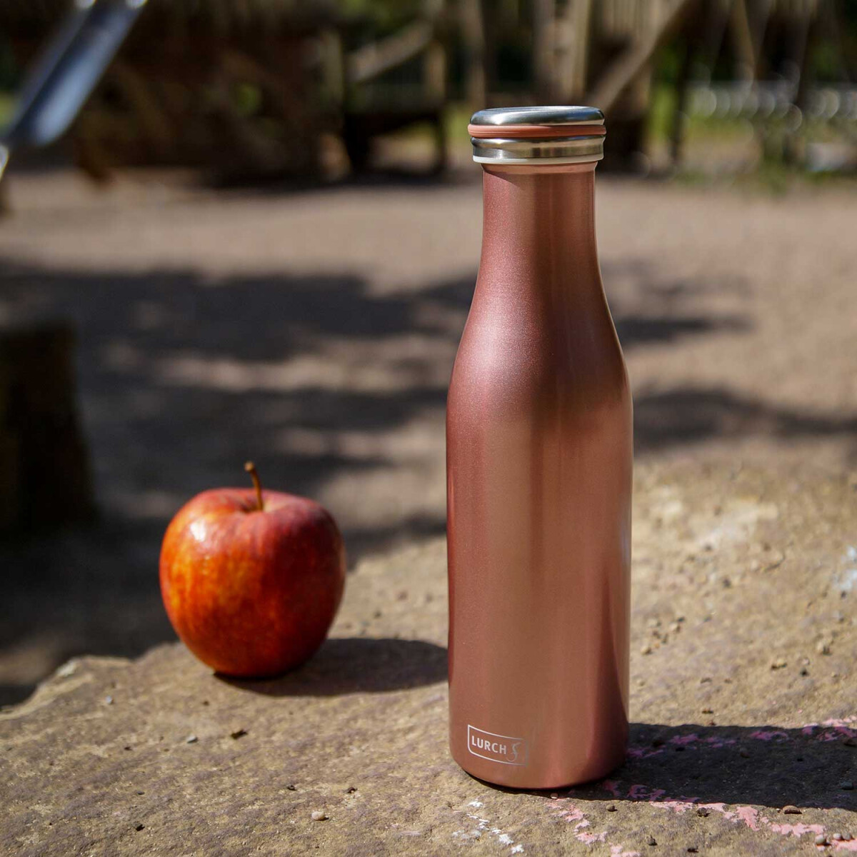 LURCH Isolierflasche 0,5 Liter Rose Gold