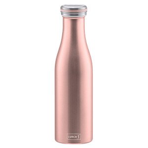 LURCH Isolierflasche 0,5 Liter Rose Gold