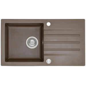 Granitspüle Mojito 40 Dark Chocolate 78 x 43,5 cm