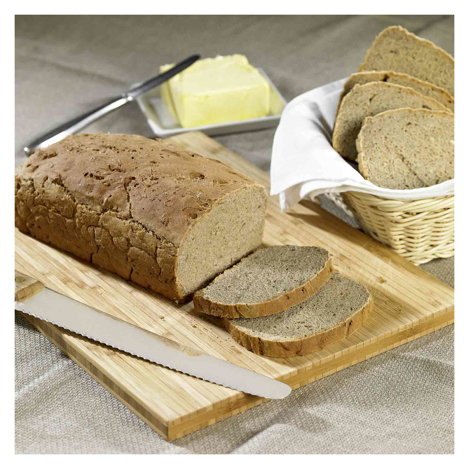 LFGB BPA-frei Pfund Kuchen Ecoki Silikon-Brot-Backform zum Backen von Bananenbrot Fleischbrot 29,2 cm