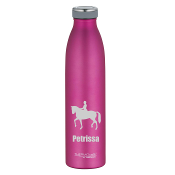 Thermos TC Bottle Isolierflasche Motiv Reiter Pink mit...