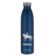 Thermos TC Bottle Isolierflasche Motiv Reiter Blau mit persönlichem Namen