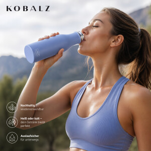 LURCH Isolierflasche 0,75 l Pearl Blue