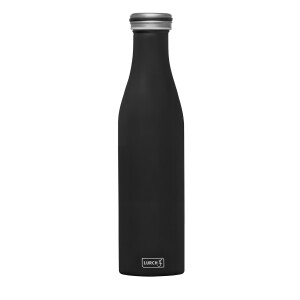 LURCH Isolierflasche 0,75 Liter Mattschwarz