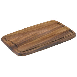 Zassenhaus Tranchierbrett Akazie 36 x 23 cm mit Saftrille