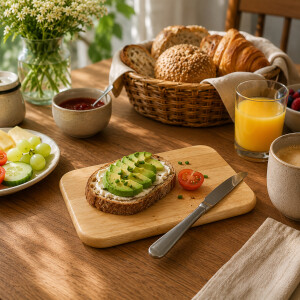 Zassenhaus 3er Set Frühstücksbretter Gummibaum...