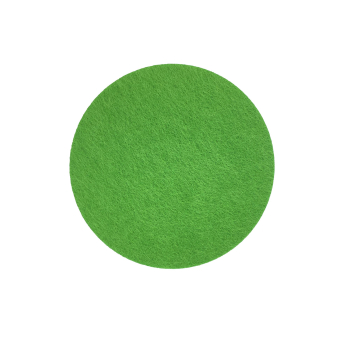Filzuntersetzer grün rund 96 x 96 mm