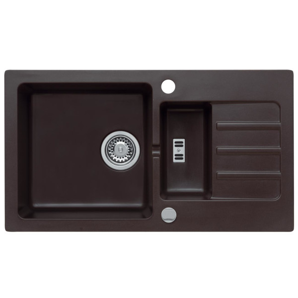 Einbau Granitspüle Malibu 80 Axis Dark Chocolate