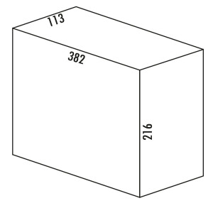 Cox Systembehälter anthrazit 5,5 Liter