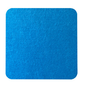 Filz-Untersetzer Glasuntersetzer Baruntersetzer Blau