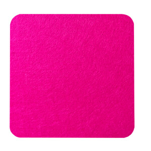 Filz-Untersetzer Glasuntersetzer Baruntersetzer Pink