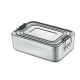 Lunchbox Aluminium eloxiert glänzend