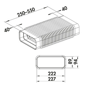 F-RBFLEX 1 flexibles Umlenkstück 4043042