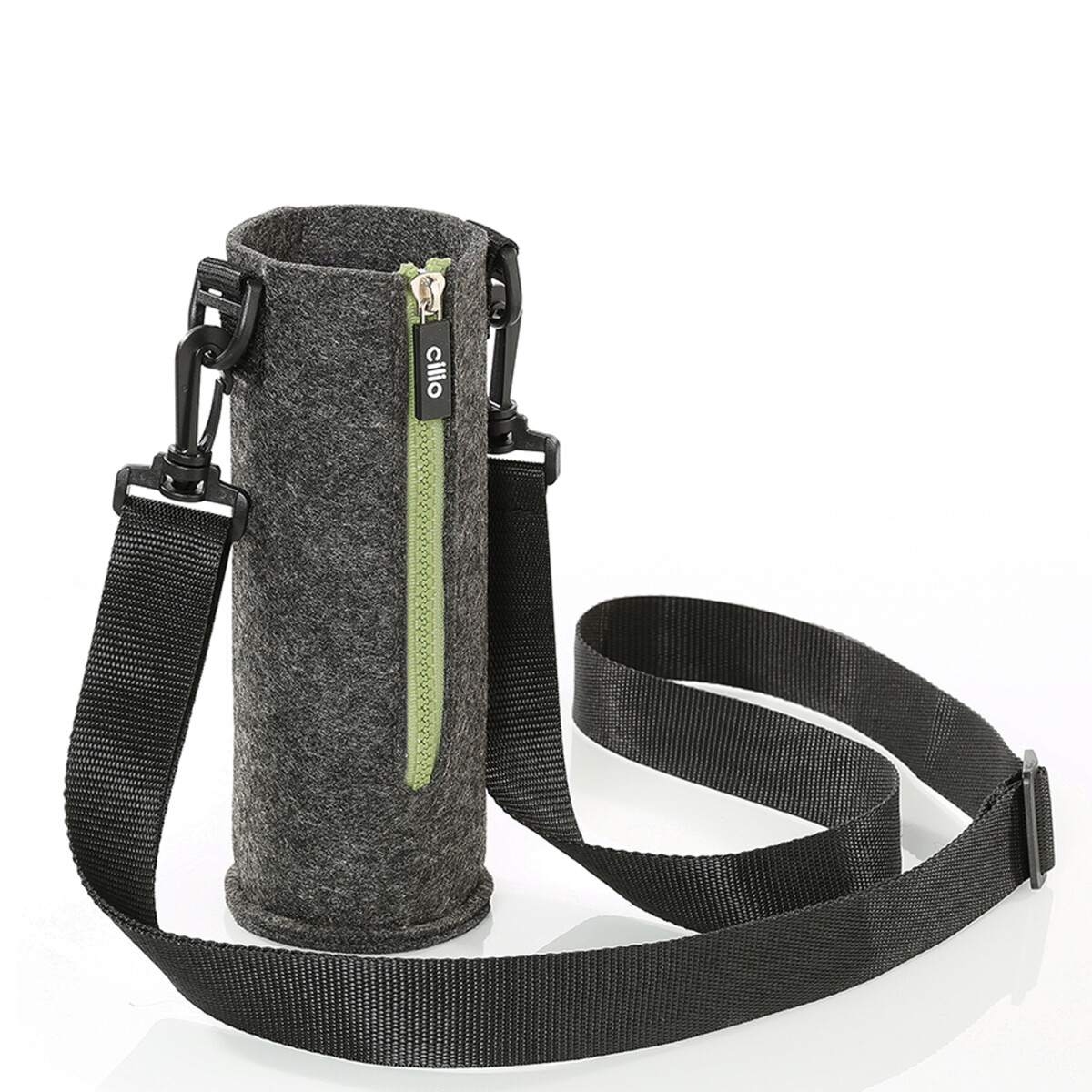 Stylische Trinkflaschen Tasche mit Rei&szlig;verschluss