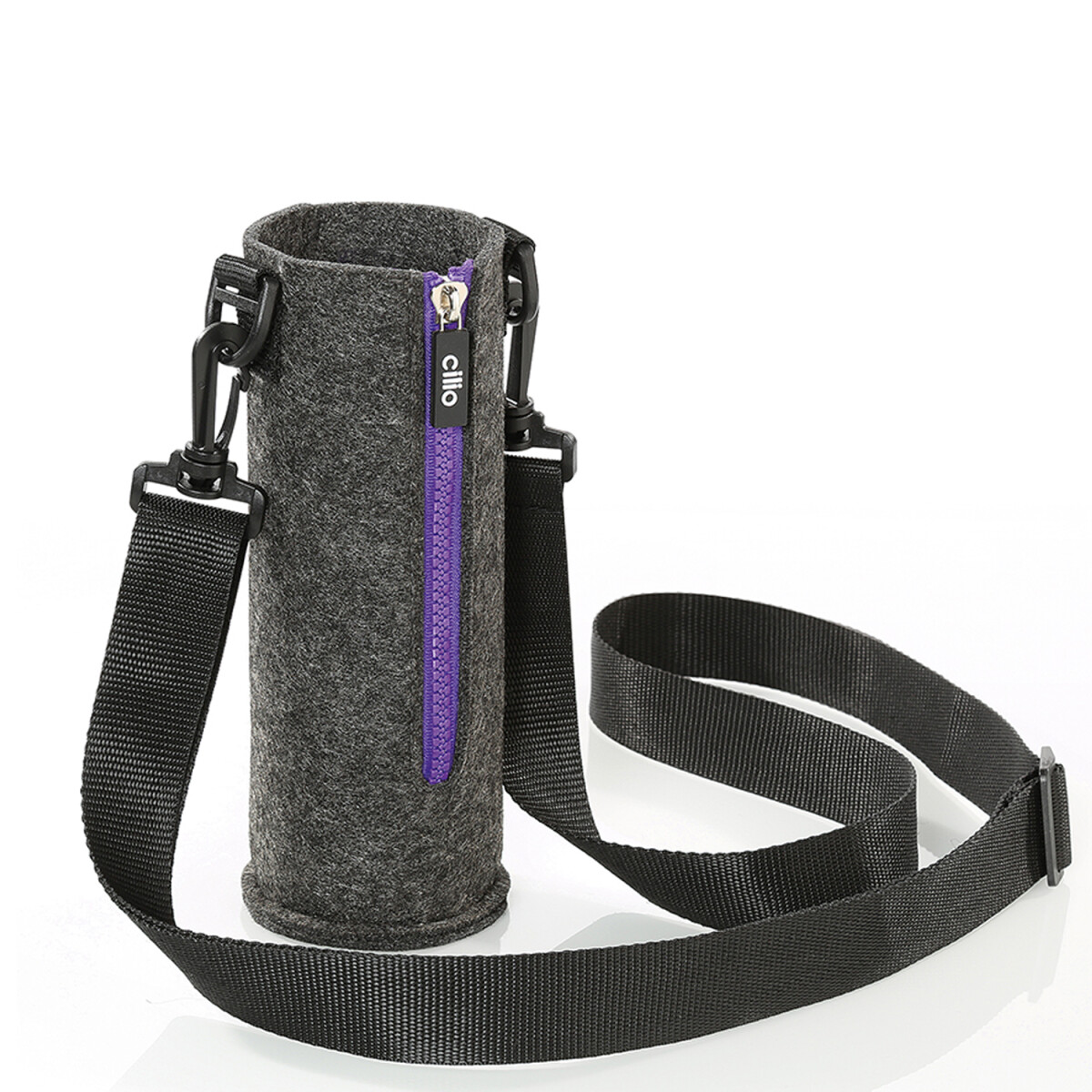 Stylische Trinkflaschen Tasche mit Rei&szlig;verschluss