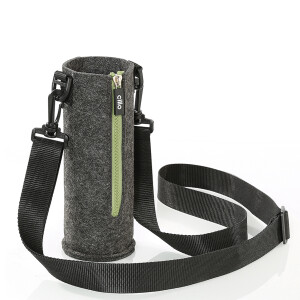 Stylische Trinkflaschen Tasche mit Reißverschluss