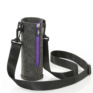 Stylische Trinkflaschen Tasche mit Rei&szlig;verschluss