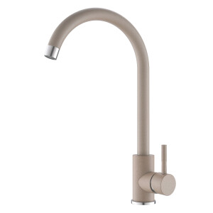 K&uuml;chenarmatur Mona CR Beige 360&deg; schwenkbar