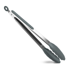 Camolo Grillzange Salatzange Silikon Edelstahl 30 cm