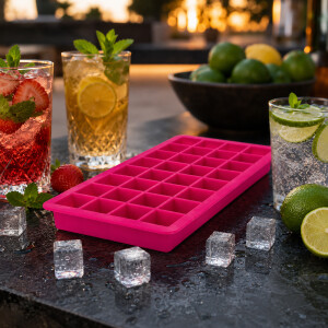 Eiswürfel aus Silikonform für Cocktails, Wasser...