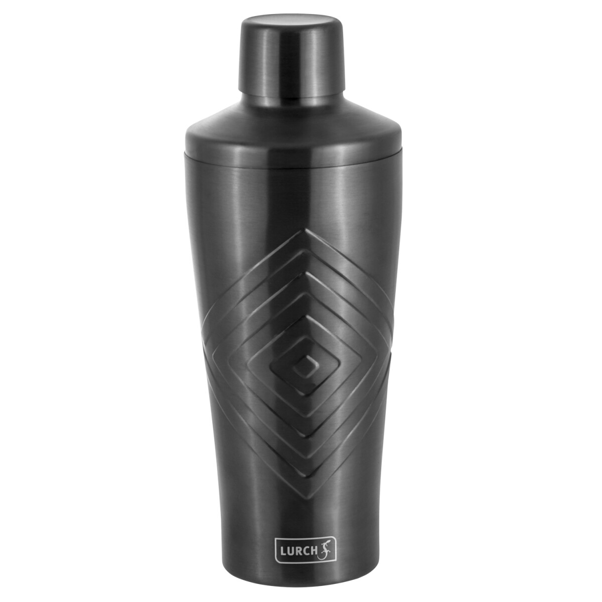 LURCH Cocktail Shaker 600 ml 3-teilig smokey grey