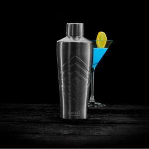 LURCH Cocktail Shaker 600 ml 3-teilig smokey grey