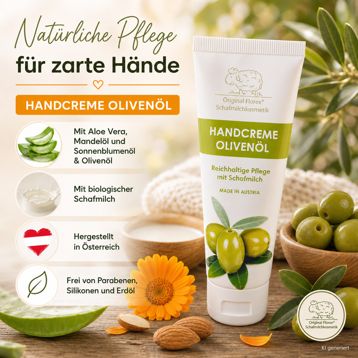 Florex Handcreme Oliven&ouml;l