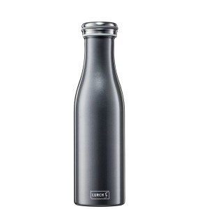 LURCH Isolierflasche 0,5 Liter Anthrazit-Metallic