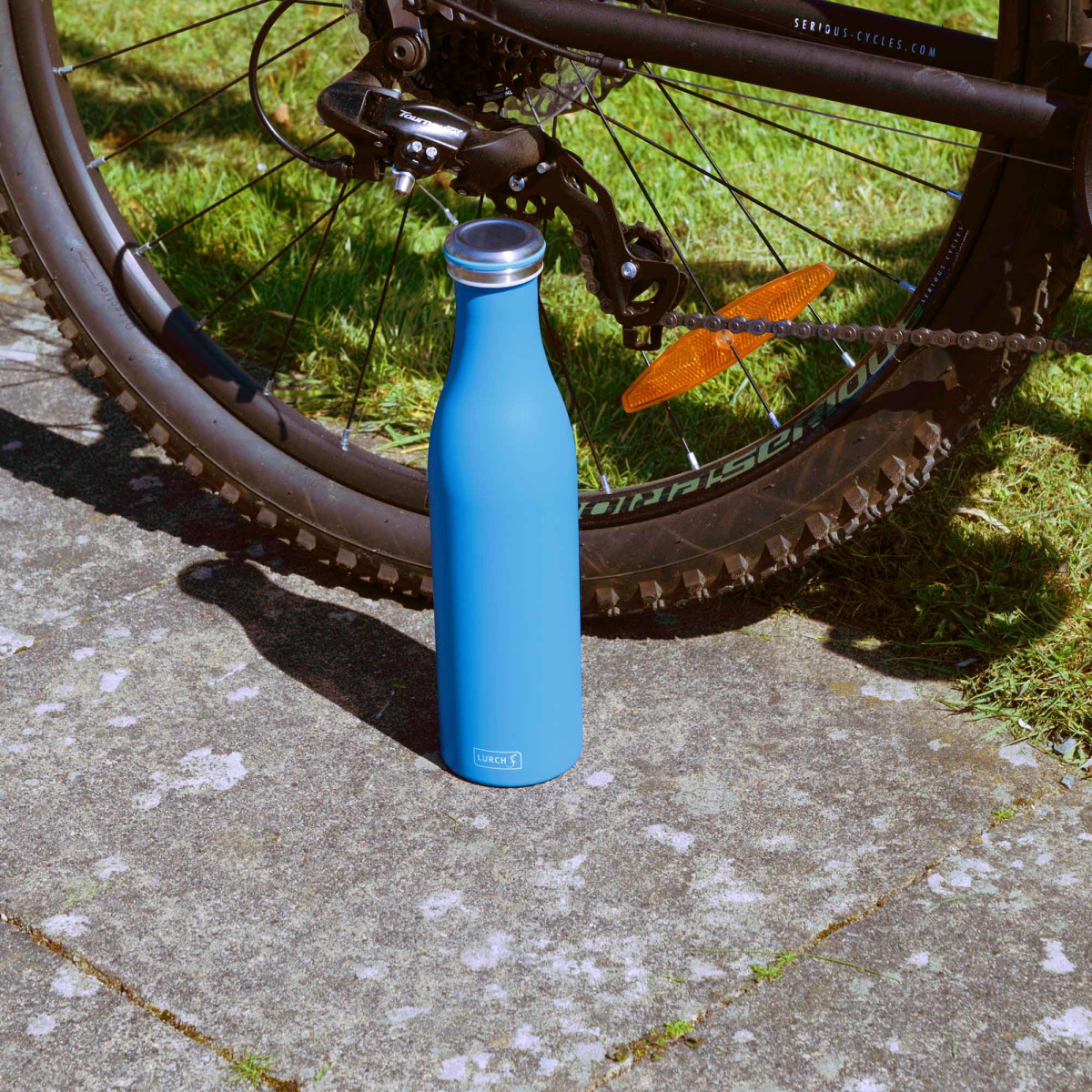 LURCH Isolierflasche 0,75 Liter Farbe Azur Blau