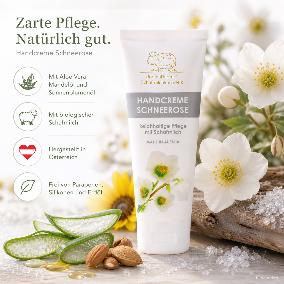 Florex Handcreme Schneerose