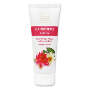 Florex Handcreme mit biologischer Schafmilch Lotus 75 ml