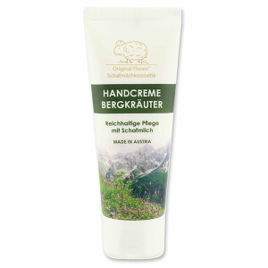 Florex Handcreme Bergkräuter mit Schafmilch für...