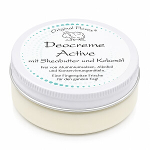 Florex Deocreme Active 40 ml mit sportlich-frischem Duft...