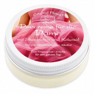 Florex Deocreme 40 ml mit samtigem blumigem Damenduft in...