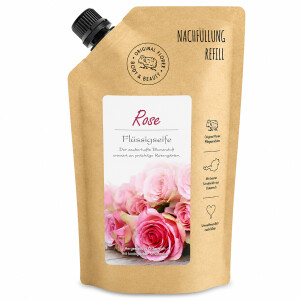 Florex Rose Flüssigseife Nachfüllbeutel 500 ml