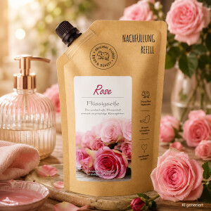 Florex Rose Fl&uuml;ssigseife Nachf&uuml;llbeutel 500 ml