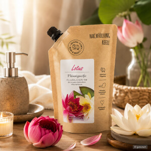 Florex Lotus Fl&uuml;ssigseife Nachf&uuml;llbeutel 500 ml