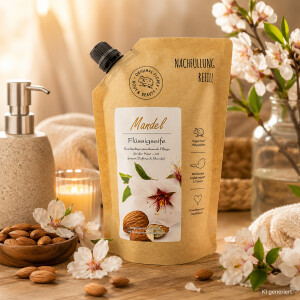 Florex Mandel Fl&uuml;ssigseife Nachf&uuml;llbeutel 500 ml