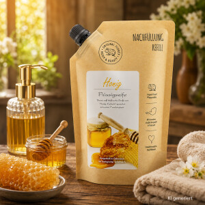 Florex Fl&uuml;ssigseife Honig Nachf&uuml;llbeutel 500 ml