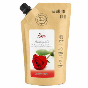 Florex Rosenduft Flüssigseife Nachfüllbeutel...