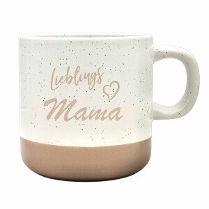 Tasse Lieblingsmama Steingut 360 ml Geschenk Muttertag