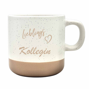 Steingut Tasse Lieblingskollegin 360 ml