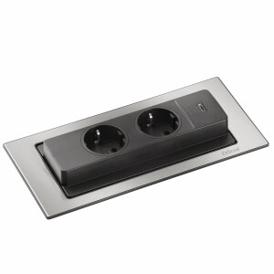 Evoline BackFlip USB-C Steckdosenelement Ladestation