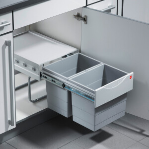 Hailo Abfallsammler Tandem 36 Liter 2-fach